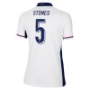 Officiële Voetbalshirt Engeland Stones 5 Thuis EK 2024 - Dames